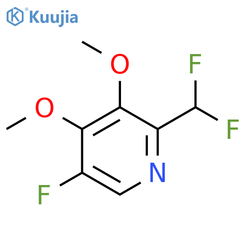 2-(Difluoromethyl)-3,4-dimethoxy-5-fluoropyridine structure