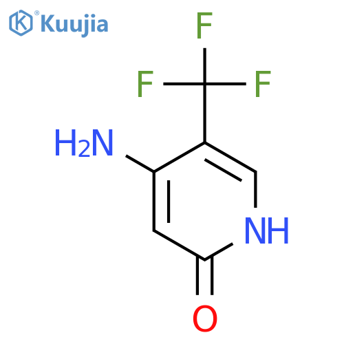 4-Amino-2-hydroxy-5-(trifluoromethyl)pyridine structure