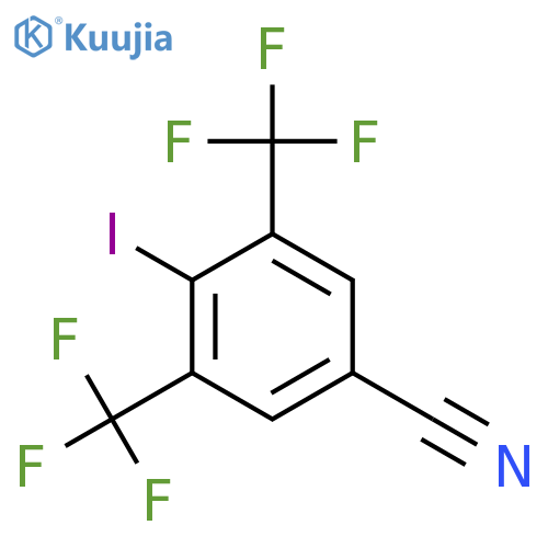 3,5-Bis(trifluoromethyl)-4-iodobenzonitrile structure