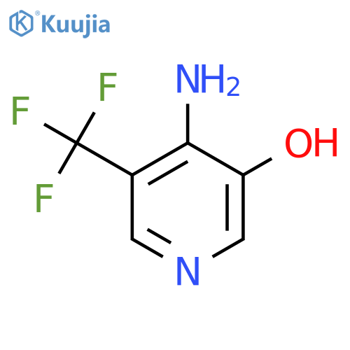 4-Amino-3-hydroxy-5-(trifluoromethyl)pyridine structure
