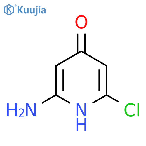 2-Amino-6-chloropyridin-4-ol structure