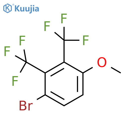 2,3-Bis(trifluoromethyl)-4-bromoanisole structure