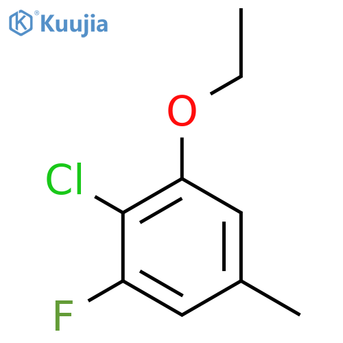 4-Chloro-3-ethoxy-5-fluorotoluene structure