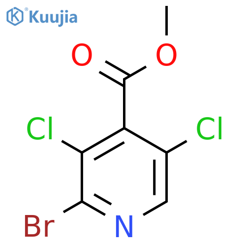 Methyl 2-bromo-3,5-dichloroisonicotinate structure