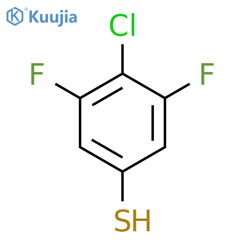 4-Chloro-3,5-difluorothiophenol structure