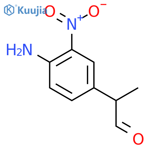 4-Amino-3-nitrophenylpropanal structure