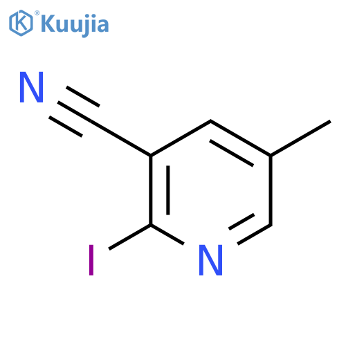 2-Iodo-5-methylnicotinonitrile structure