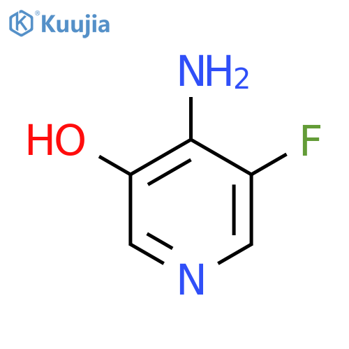 4-Amino-3-fluoro-5-hydroxypyridine structure