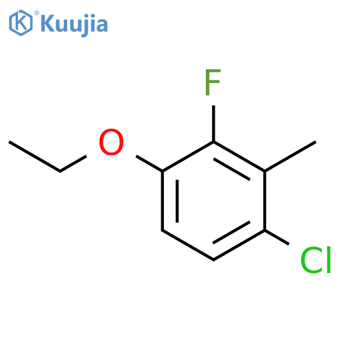 6-Chloro-3-ethoxy-2-fluorotoluene structure