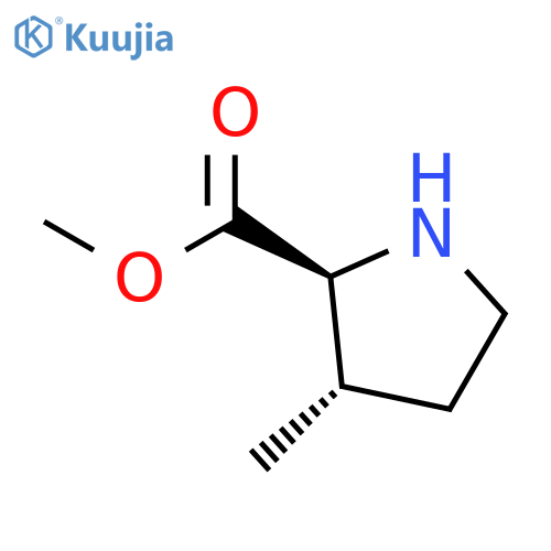 L-Proline, 3-methyl-,methyl ester, (3S)- structure