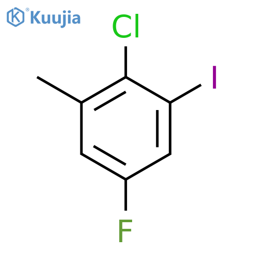2-Chloro-5-fluoro-3-iodotoluene structure