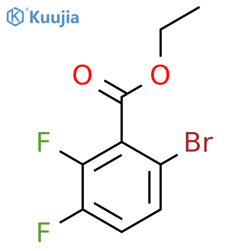Ethyl 6-bromo-2,3-difluorobenzoate structure