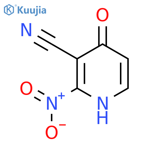 4-Hydroxy-2-nitronicotinonitrile structure