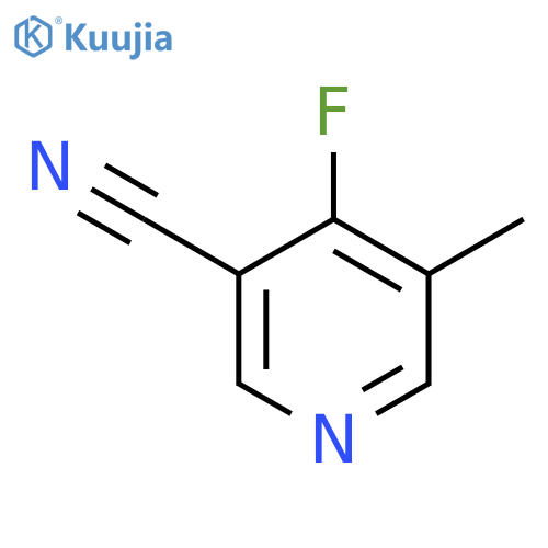 4-Fluoro-5-methylnicotinonitrile structure