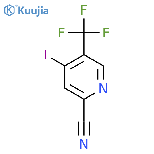 4-Iodo-5-(trifluoromethyl)picolinonitrile structure