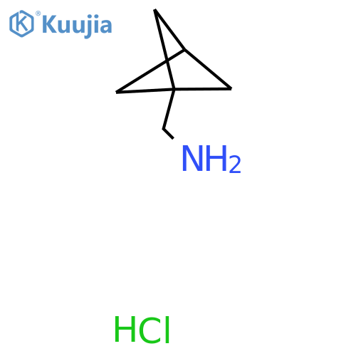 Bicyclo[1.1.1]pentan-1-ylmethanamine hydrochloride structure