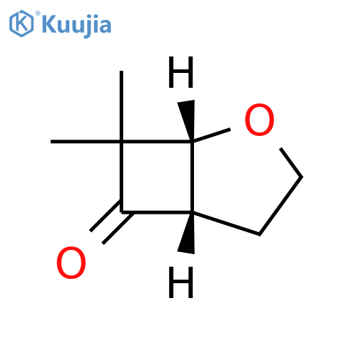 (1S,5R)-7,7-dimethyl-2-oxabicyclo[3.2.0]heptan-6-one structure
