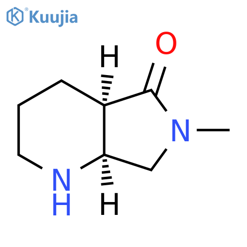 5H-Pyrrolo[3,4-b]pyridin-5-one, octahydro-6-methyl-, (4aR,7aS)- structure