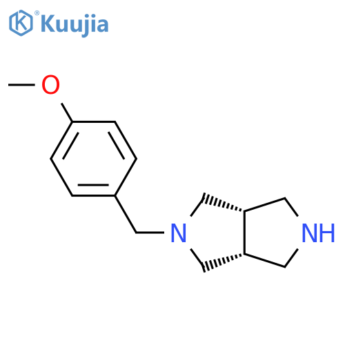 rel-(3AR,6aS)-2-(4-Methoxybenzyl)octahydropyrrolo3,4-cpyrrole structure