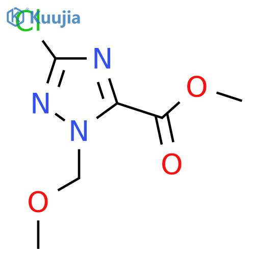 Methyl 3-chloro-1-(methoxymethyl)-1H-1,2,4-triazole-5-carboxylate structure