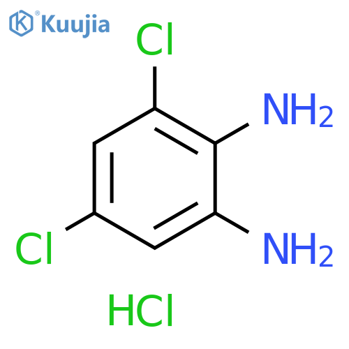 3,5-Dichlorobenzene-1,2-diamine hydrochloride structure