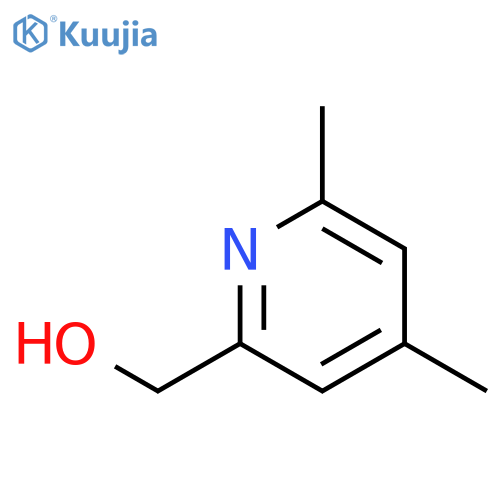 (4,6-dimethyl-2-pyridyl)methanol structure