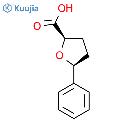 (2R,5S)-5-phenyloxolane-2-carboxylic acid structure