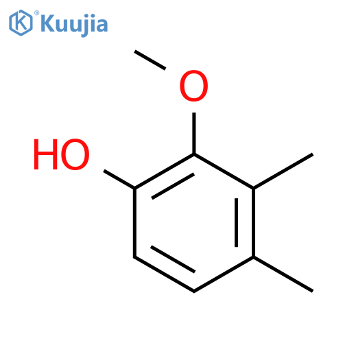 Phenol,2-methoxy-3,4-dimethyl- structure