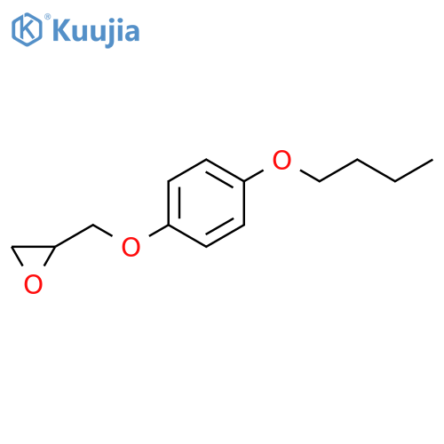 Oxirane, [(4-butoxyphenoxy)methyl]- structure