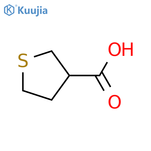thiolane-3-carboxylic acid structure