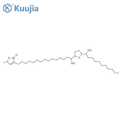 3-(16,19-Epoxytriacontyl)-5-methyl-2(5H)-furanone; (18R*,21R*)-form, 17R*,22S*-Dihydroxy structure