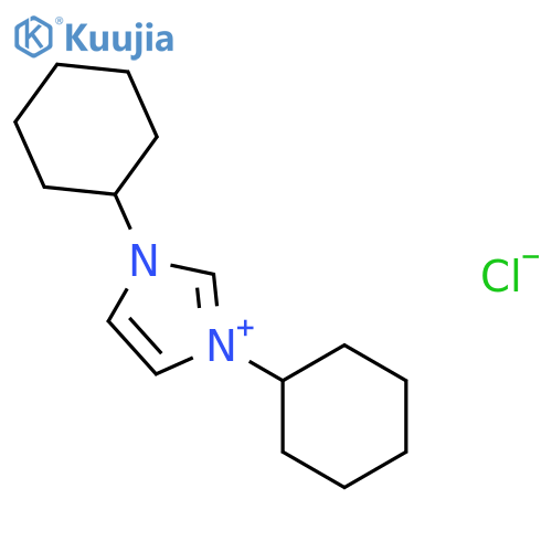 1,3-Dicyclohexylimidazolium Chloride structure