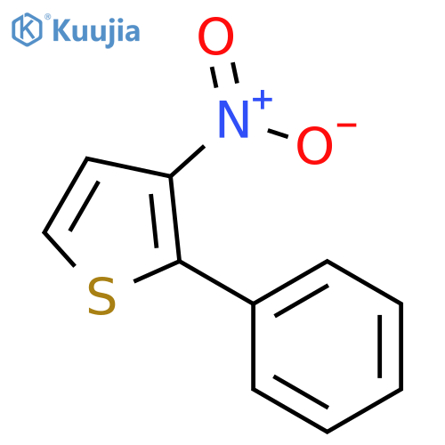 3-Nitro-2-phenylthiophene structure