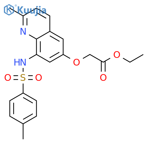 Zinquin Ethyl Ester structure