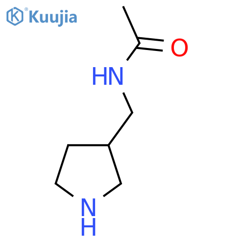 N-Pyrrolidin-3-ylmethyl-acetamide structure