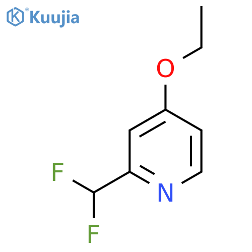 2-(Difluoromethyl)-4-ethoxypyridine structure