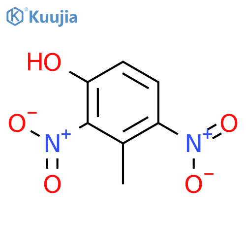 3-Methyl-2,4-dinitrophenol structure