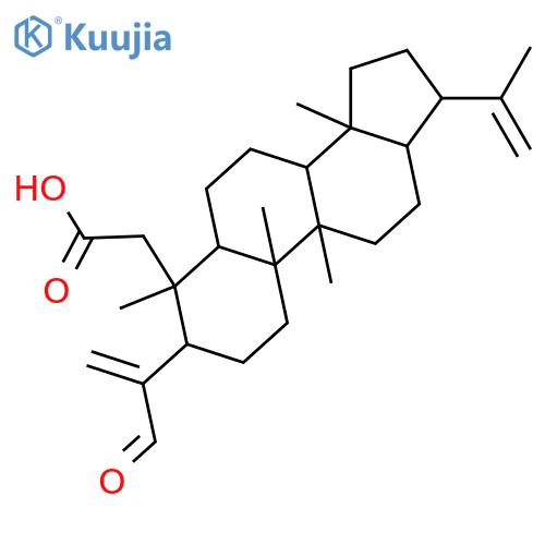 24-Nor-3-oxo-2,3-seco-4(23),22(29)-hopadien-2-oic acid; 21β-form structure