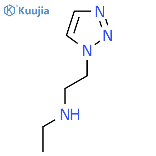 ethyl[2-(1H-1,2,3-triazol-1-yl)ethyl]amine dihydrochloride structure