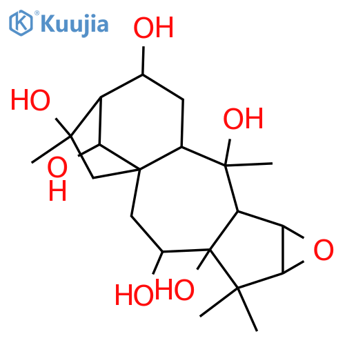 2,3-Epoxy-5,6,10,12,14,16-grayanotoxanehexol; (1α,2β,3β,5β,6β,10α,12β,14β,16α)-form structure