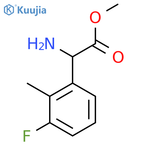 METHYL2-AMINO-2-(3-FLUORO-2-METHYLPHENYL)ACETATE structure