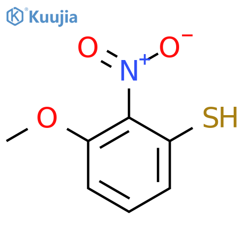 3-Methoxy-2-nitrobenzene-1-thiol structure