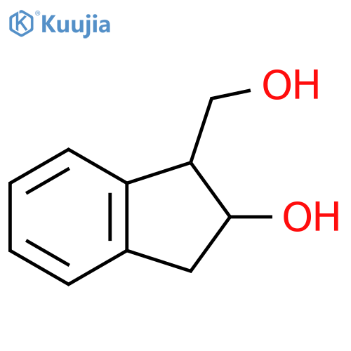 1-(hydroxymethyl)-2,3-dihydro-1H-inden-2-ol structure