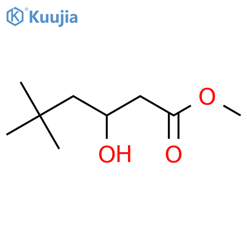 Methyl 3-hydroxy-5,5-dimethylhexanoate structure