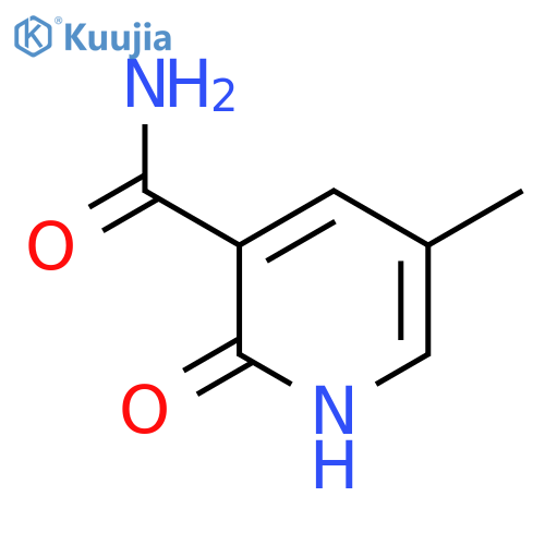 5-Methyl-2-oxo-1,2-dihydropyridine-3-carboxamide structure