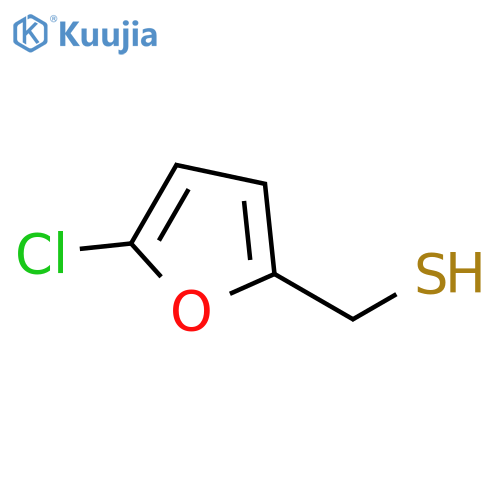 2-Furanmethanethiol, 5-chloro- structure