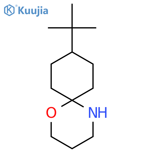 9-Tert-butyl-1-oxa-5-azaspiro[5.5]undecane structure