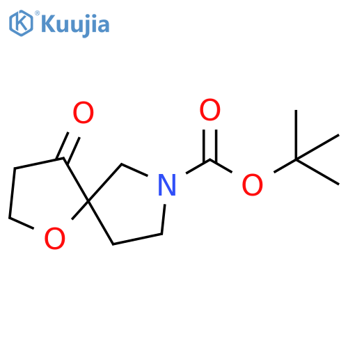 Tert-Butyl 4-Oxo-1-Oxa-7-Azaspiro[4.4]Nonane-7-Carboxylate structure