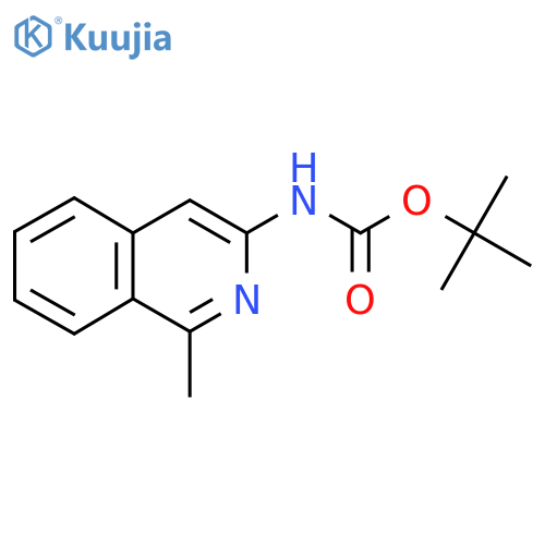 Tert-Butyl (1-methylisoquinolin-3-yl)carbamate structure