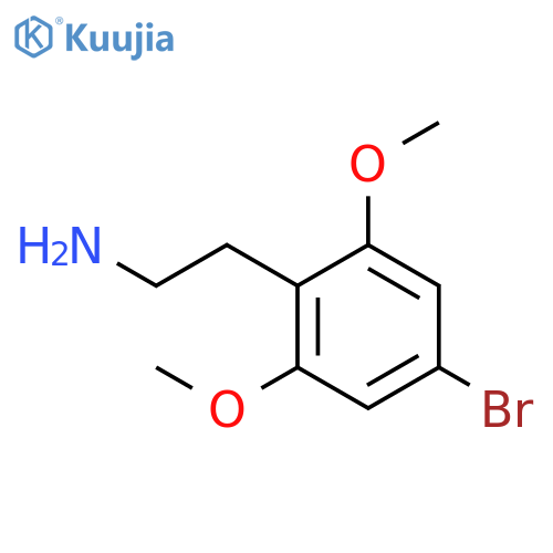 4-Bromo-2,6-dimethoxybenzeneethanamine structure